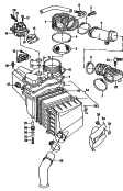 Pасходомер; Дозатор топлива; Возд. фильтр с
сопутств. деталями