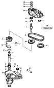 Приводная цепь; Колeса и валы; для раздаточной коробки; для 6-ступен. механической КП