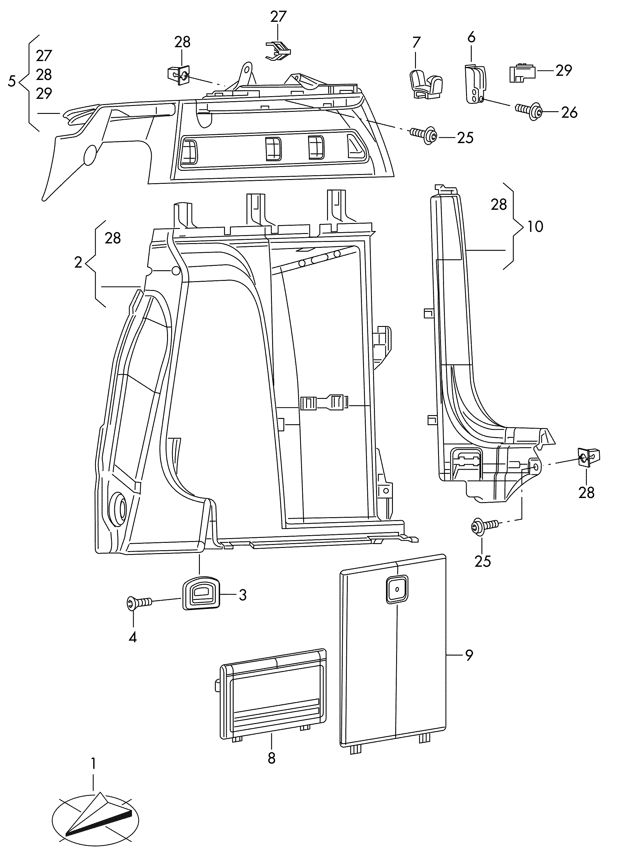 Крюк буксирный (голый) 5323-2707212 УРАЛ