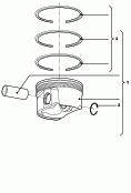 Поршень; Поршневое кольцо