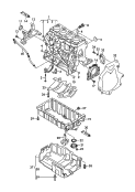 Блок цилиндров; Масляный поддон