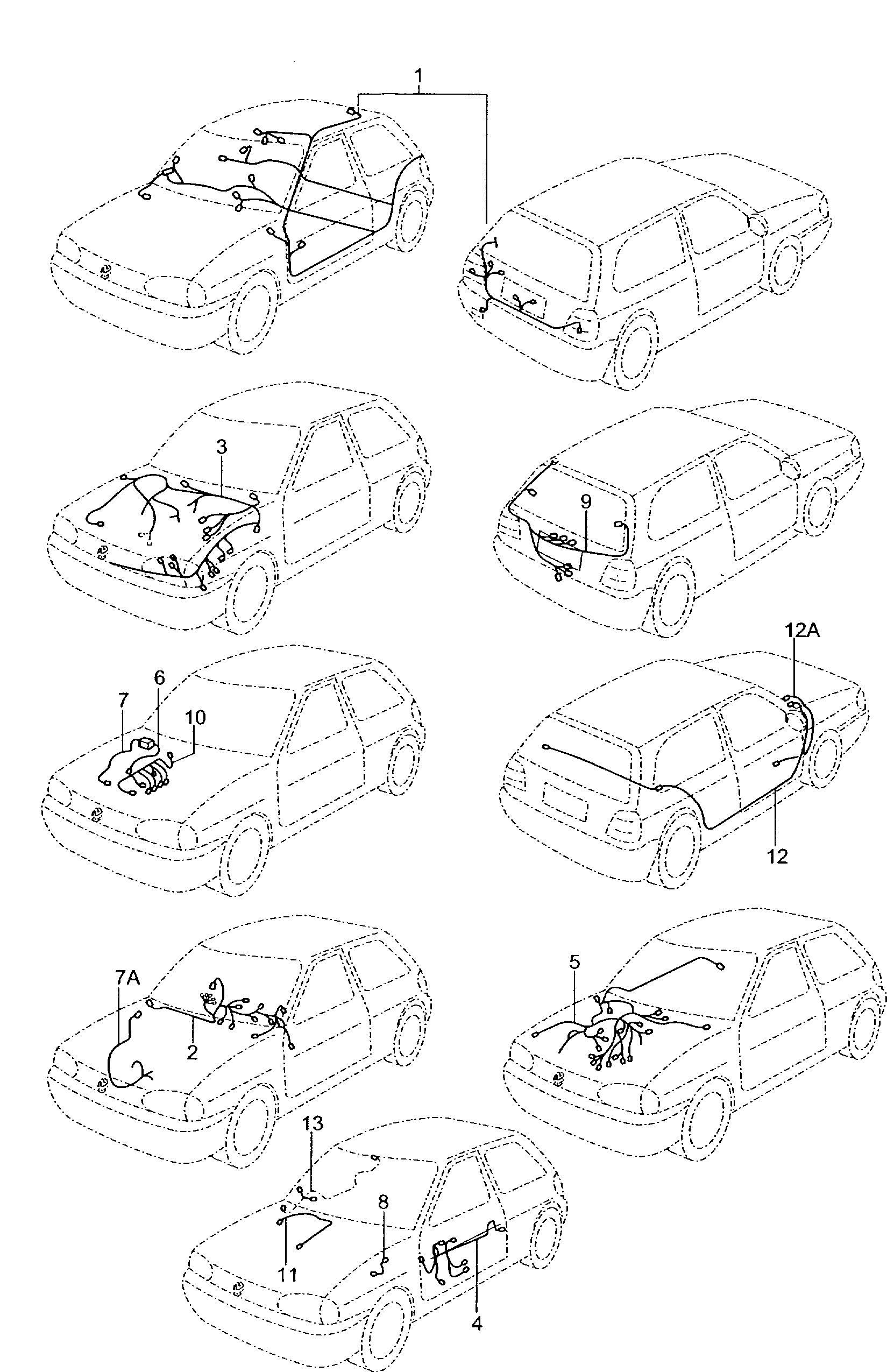 Система зажигания для VOLKSWAGEN GOLF 3 (1H1) 1.6 55kw 75hp ABU, AEA, AEE 1992/1997 Бензин Хэтчбек