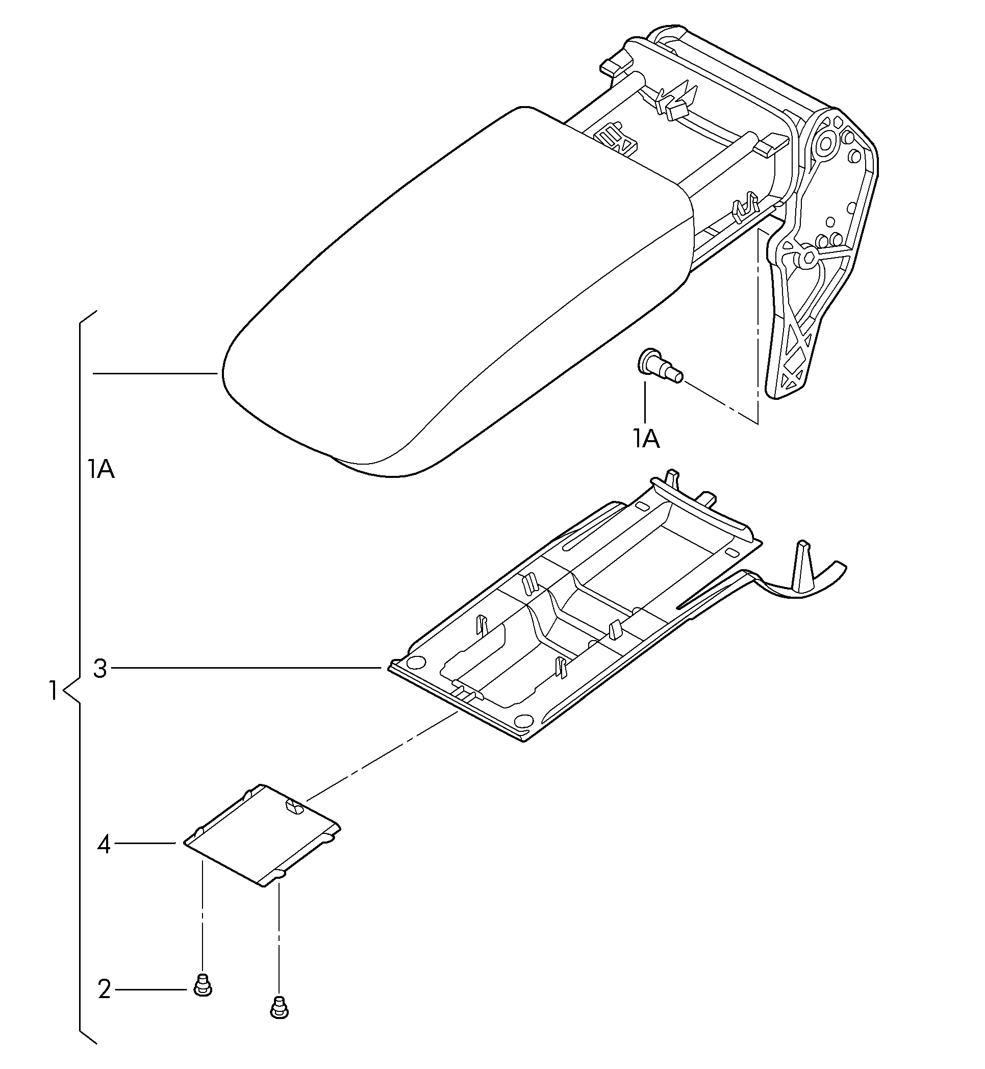 Подлокотник для кресла 727