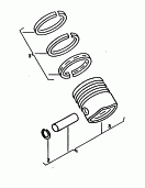Поршень; Поршневое кольцо