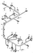 Жгут проводов сиденьяс
электрорегулировкой; для а/м с 12-позиционной элек-
трической регулировкой сидений