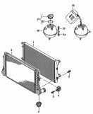 Радиатор охлаждающей жидкости; Бачок, компенсационный