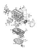 Блок цилиндров; Масляный поддон