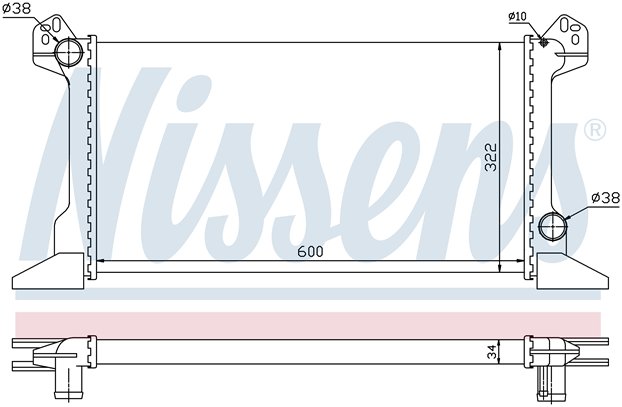 [RADIATOR 91-94 |AXF| | TRANSIT РАДИАТОР ОХЛАЖДЕН (см.каталог) | ориг.номер:6640241/1040077/92VB8005FC/BC/BD/BE/EC.Кросс-номер:62177K.