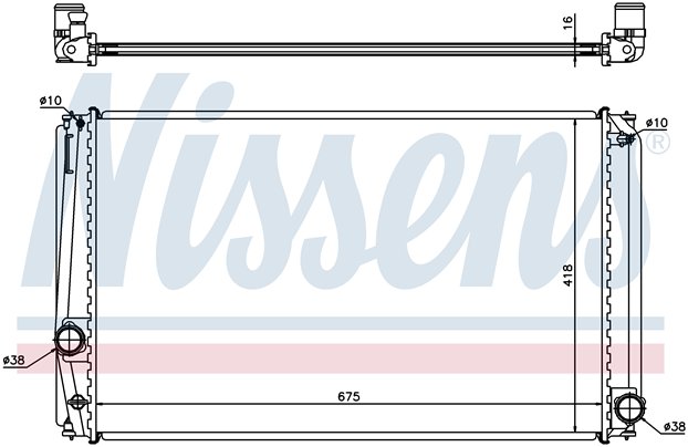 [RADIATOR (06-) |AXF| | TOYOTA RAV4 RAV4 РАДИАТОР ОХЛАЖДЕНИЯ 2 (NISSENS) (СМ.КАТАЛОГ) (NISSENS,AVA) | ориг.номер: 1640028560. Кросс-номер: ,64678A,TO2418 |AXF|