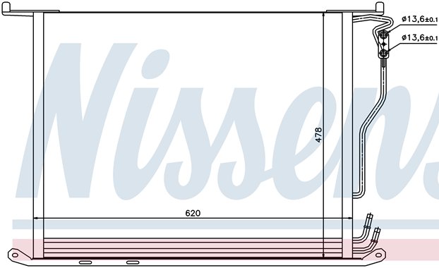 [CONDENSER 98- |AXF| | W220 {+ W215 99-} КОНДЕНСАТОР КОНДИЦ (см.каталог) | ориг.номер:2205000454/2205000054/2205001054.Кросс-номер:94380K.