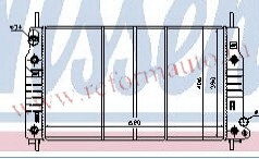 [RADIATOR] 93-00   | MONDEO РАДИАТОР ОХЛАЖДЕН (NISSENS) (NRF) (GERI) (см.каталог) | ориг.номер:1011984/1038608/7330967.Кросс-номер:62105,FDMON93-912