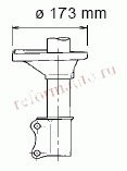 KYB (KAYABA) № 632112 | АМОРТИЗАТОР HYUNDAI ACCENT 06/97-01/00 ЗАД.ПРАВ.МАСЛ (HYUNDAI) | ориг.номер: 5536122651, 5536122652, 5536122952.,KYB632112, KYB (KAYABA)632112, KAYABA632112