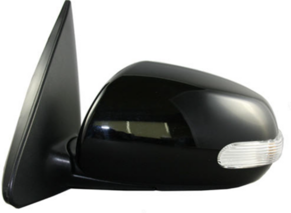 Зеркало левое электрическое с подогревом, автоскладывающееся и с указателем поворота (4D)