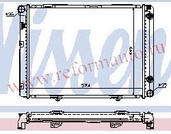 [RADIATOR] 82-93   | W201 РАДИАТОР ОХЛАЖДЕН (NISSENS) (см.каталог) | ориг.номер:2015005503/1703/4403/8303/8103.Кросс-номер:62721A.,CVCRZ09-931, 940134K