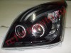 * [LAMP HEAD] (03-)   | TOYOTA LANDCRUISER PRADO 120 PRADO ФАРА ЛЕВАЯ И ПРАВАЯ СТОРОНА (КОМПЛЕКТ) ТЮНИНГ 4 ЛИНЗОВАННАЯ (DEVIL EYES) С СВЕТЯЩИМИСЯ ОБОДКАМИ ДИОД EAGLE EYES ВНУТРИ ЧЕРН (EAGLE EYES) | ориг.номер: TY994-B9WHW-B2H. Кросс-номер: TY994-B9WH,TYPR