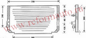 [CONDENSER] 97-01   | COROLLA {NAP, см ФОТО!} КОНДЕНСАТОР КОНДИЦ | ориг.номер:8846002050.94368TK,TYCRL97-930