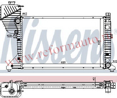 [RADIATOR] 00-05   | SPRINTER РАДИАТОР ОХЛАЖДЕН MT (см.каталог) | ориг.номер:9015003500/9015003600/9015003900.Кросс-номер:62519K.,PRKOL14-DL0AM