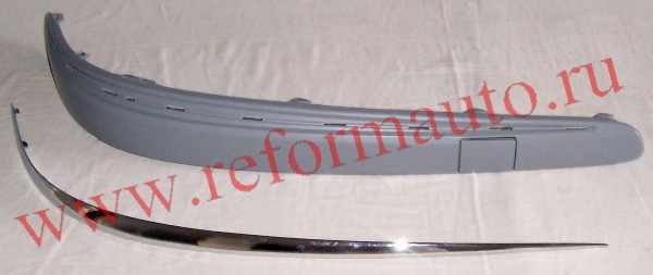 <> [BUMPER MOULDING] (02-06)   | MERCEDES W211 МОЛДИНГ ПЕРЕДНЕГО БАМПЕРА (02-06) CLASSIC БЕЗ ХРОМ | ориг.номер: 2118800212. Кросс-номер: PBZ99029MAR,PBZ99029MAR  