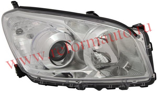 * [LAMP HEAD] 09-   | TOYOTA RAV 4 III ФАРА ПЕРЕДНЯЯ С ЭЛЕКТРОКОРРЕКТОРОМ БЕЗ МОТОРА | ориг.номер:8113042430.Кросс-номер:20-B741-05-2B,ZTY11N8R 