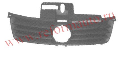 <> [GRILLE] (10.01-)   | VW POLO РЕШЕТКА ЧЕРНАЯ | ориг.номер: 6Q0853651C. Кросс-номер: PW4046,PVW07038GA  