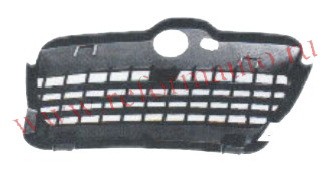 <> [BUMPER GRILLE] 91-97   | VOLKSWAGEN GOLF III РЕШЕТКА В ПЕР. БАМПЕР БОК. (TYG) | ориг.номер:1H6853666.Кросс-номер:VW99000CR,PVW99000CR 