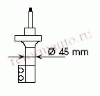 KYB (KAYABA) № 332057 | АМОРТИЗАТОР NISSAN SUNNY N14 11/93-05/95 ЗАД.ЛЕВ.ГАЗ.(БЕЗ ABS) (NISSAN) | ориг.номер: 5530351Y00, 5530351Y20, 5530351Y25, 5530351Y26, 5530351Y27, 5530352Y00, 5530353Y00, 5530353Y20, 5530353Y25, 5530353Y26, 5530353Y27, 5530354Y00, 5