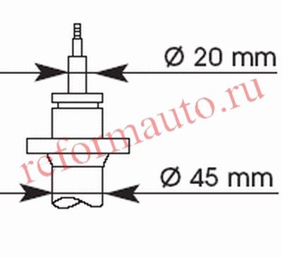 KYB (KAYABA) № 373019 | АМОРТИЗАТОР ULTRA-SR