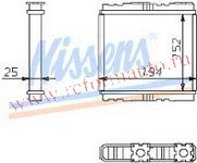 [RADIATOR] 89-94   | MAXIMA {ALMERA N15 95-99/ SB LEGACY 02/89-05/94} РАДИАТОР ОТОПИТЕЛЯ (NISSENS) (см.каталог) | ориг.номер:271401N710.Кросс-номер:73700,NNMXI89-900