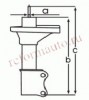 KYB (KAYABA) № 334186 | АМОРТИЗАТОР ПЕРЕДНИЙ ПРАВЫЙ (TOYOTA) | ориг.номер: 4851019455, 4851019475, 4851019785, 4851087692, 4851087693, 4851087703.,KYB334186, KYB (KAYABA)334186, KAYABA334186