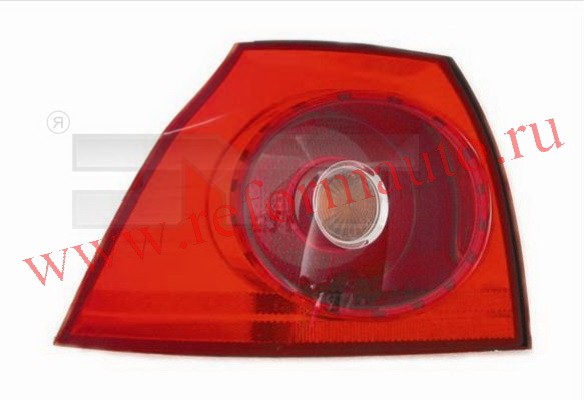 ** [LAMP BACK] 04-   | VOLKSWAGEN GOLF V ЗАДНИЙ ФОНАРЬ ЛЕВАЯ СТОРОНА H/B (TYC) | ориг.номер:1K6945095J.Кросс-номер:11-0400-01-2,ZVW1963L 