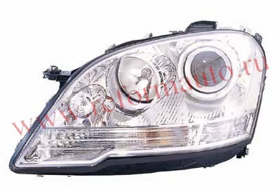 * [LAMP HEAD] (08-10)   | MERCEDES W164 (ML) W164/ML ФАРА ЛЕВАЯ СТОРОНА С РЕГУЛЯТОРОМ МОТОРА ЛИНЗОВАННАЯ (DEPO) | ориг.номер: 1648207061. Кросс-номер: 440-1176LMLD-EM  ,MD16408-000-L