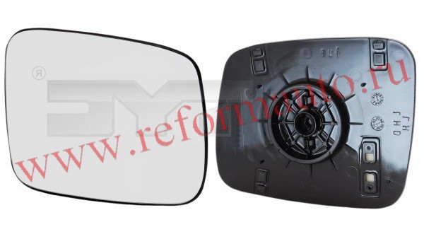 <> [MIRROR] (92-)   | VW TRANSPORTER T4 СТЕКЛО ЗЕРКАЛА МЕХАНИЧЕСКОЕ | Кросс-номер: 388-VWG038,SVWM1003AL  