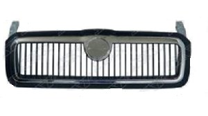 Решетка радиатора хромированная черная (в сборе)